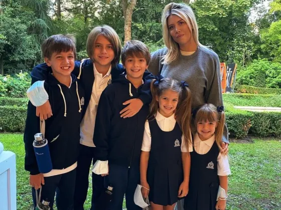 Wanda Nara contó cuántos y cuáles son los idiomas que hablan sus hijos