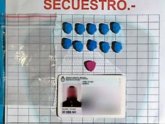 Secuestraron pastillas de éxtasis con la cara de la Pulga en una fiesta electrónica