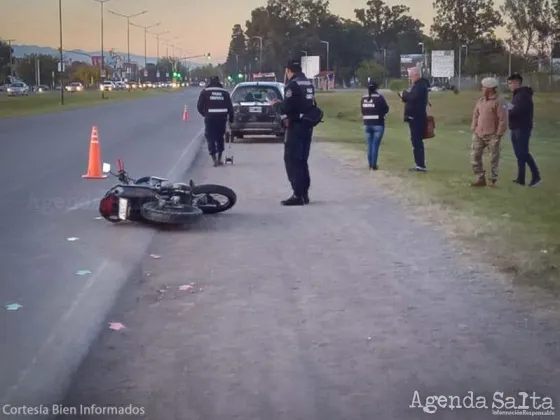 Un militar fue atropellado por un auto sobre Av. Bolivia