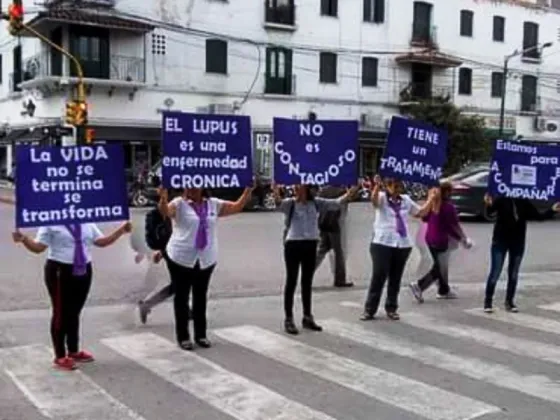 Mañana habrá una jornada de concientización por el Día Mundial del Lupus