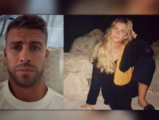 Clara Chía, la novia de Gerard Piqué, se tomó fotos en la casa de Shakira