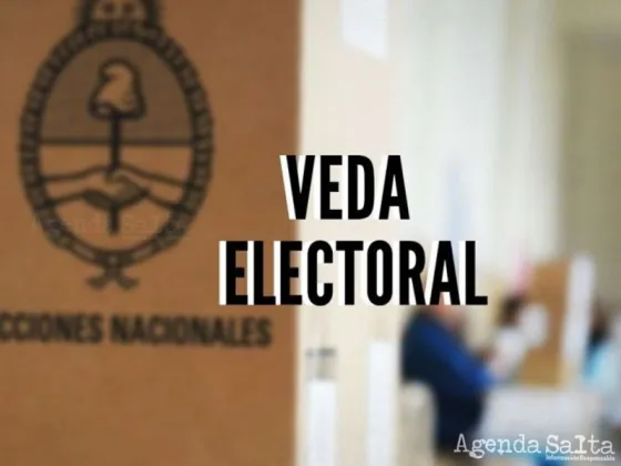 Elecciones 2023: Comenzó la veda política