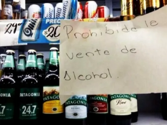 ¡ATENCIÓN! Desde las 20 hs no se puede vender más alcohol por la veda electoral