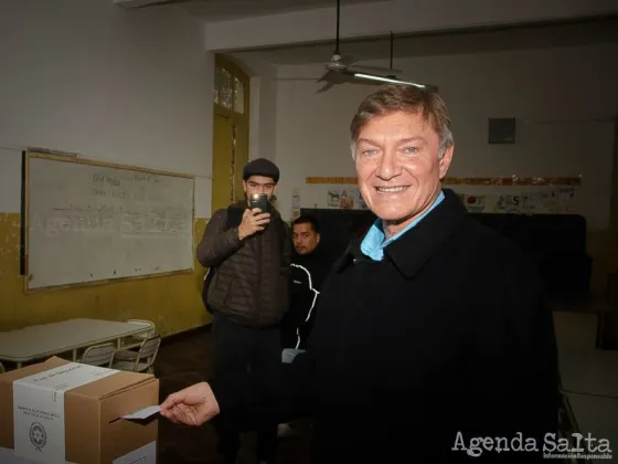 Votó Felipe Biella "Poder elegir y ser elegidos es una maravillosa oportunidad”