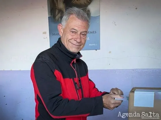 Votó Walter Wayar y apuntó contra el voto electrónico:  "el fantasma del fraude siempre está”