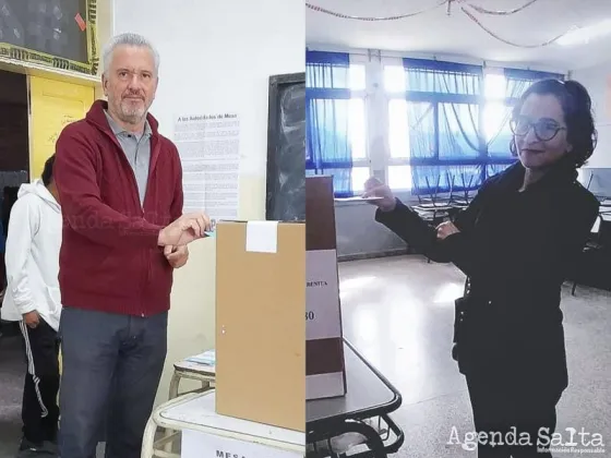 Votaron Claudio Del Plá y Gabriela Cerrano, candidatos del Frente de Izquierda MST - Partido Obrero