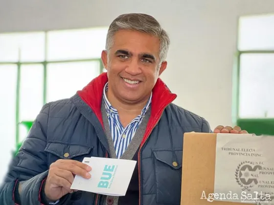 Miguel Nanni votó en Cafayate: "Si queremos cambiar las cosas, éste es el día”