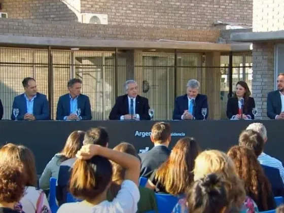 Alberto Fernández viajó a La Pampa, celebró el triunfo de Ziliotto y tildó de “energúmeno” a Milei