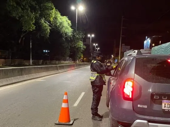 Durante el finde semana sancionaron a 278 conductores alcoholizados