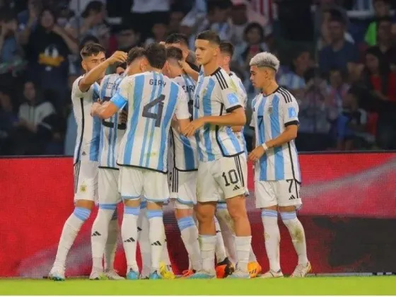 La Selección Argentina le ganó 3-0 a Guatemala y selló su pase a los octavos de final del Mundial Sub 20