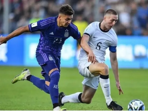 La Selección Argentina Sub 20 le ganó 5-0 a Nueva Zelanda