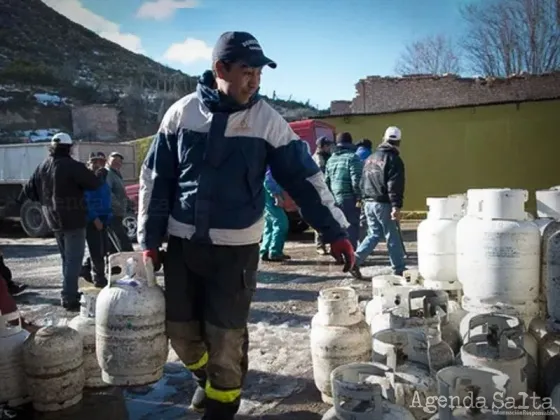 Distribución de la Garrafa Social en la ciudad: miércoles 31 de mayo