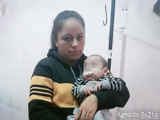 Mamá salteña pide ayuda para llevar a su bebé al Garrahan: denuncia que sufrió mala praxis en el parto