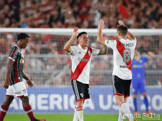 River le ganó a Fluminense y en la última fecha define su clasificación a octavos de final