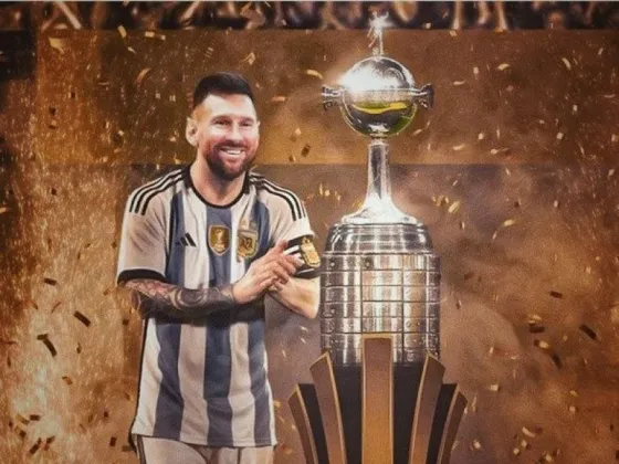 Lionel Messi jugaría la Copa Libertadores