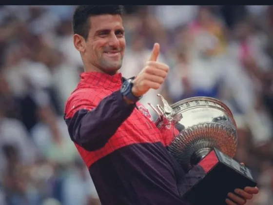 Djokovic es el rey: se convirtió en el máximo ganador de Grand Slams tras festejar en Roland Garros