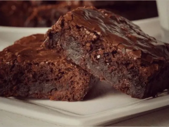 Exquisita receta de brownie sin harina