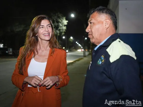 La Municipalidad habilitó nuevas luminarias en avenida Artigas