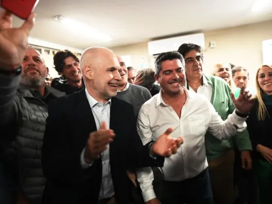 Larreta llegó a San Juan junto a Lousteau y a Pichetto para respaldar al candidato a gobernador de Juntos por el Cambio