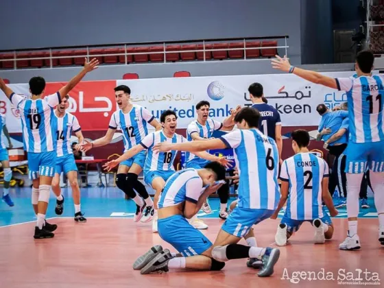 Argentina aplastó a Brasil en un partido histórico y es semifinalista del Mundial Sub 21 de Vóley