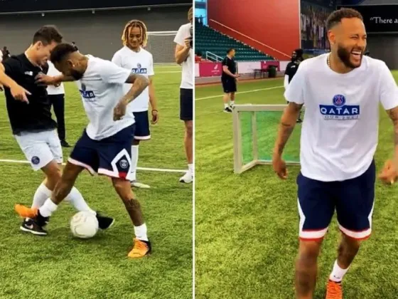 Neymar fue humillado en un duelo ante el mejor freestyler del mundo