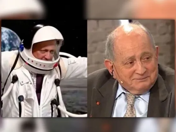 Chiche Gelblung se anotó para ir a la Luna