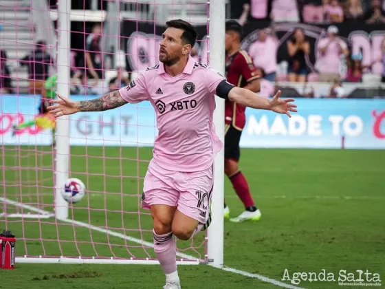 Con dos goles de Messi, Inter Miami venció a Atlanta United por la Leagues Cup