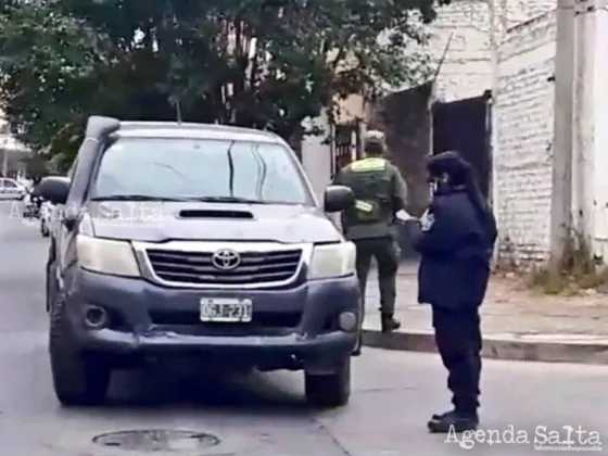 la presencia de personal de Gendarmería alarmó a los vecinos, quienes pensaban que se estaba desarrollando un allanamiento en la zona.