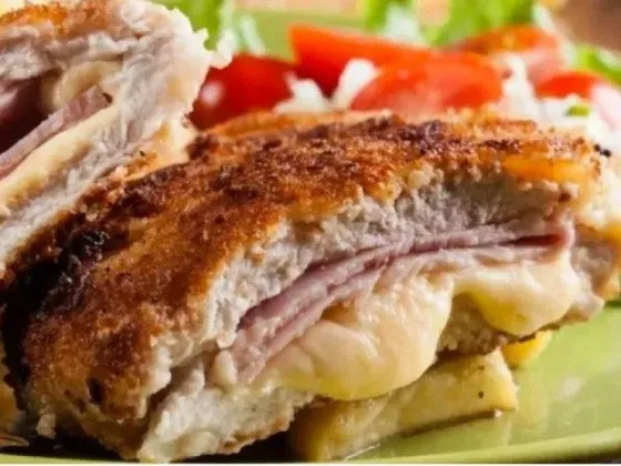 Te contamos como preparar las mejores milanesas rellenas con jamón y queso