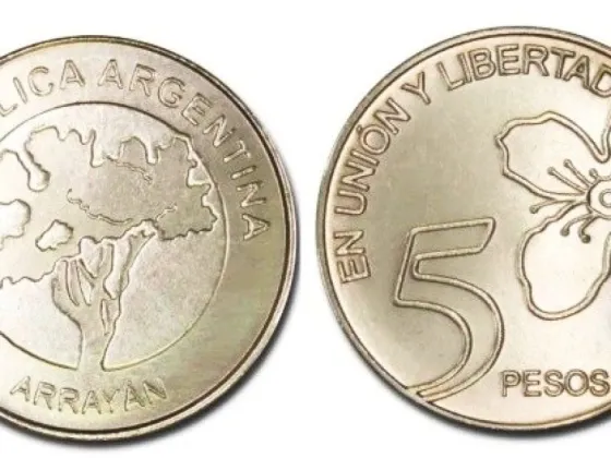 Estas son las curiosas monedas de $5 que se venden por $50.000