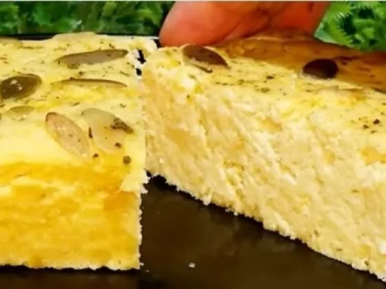 Pan de queso, una receta sin harina, sin horno y con solo 3 ingredientes