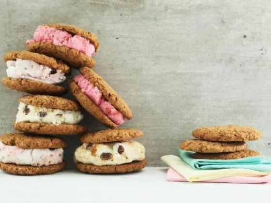 Alfajor helado y saludable: la receta perfecta para los momentos de antojos dulces