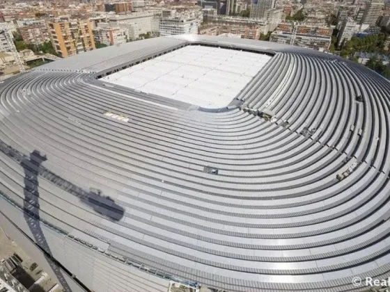 Así luce el nuevo Santiago Bernabéu para su estreno ante el Getafe tras varios meses de obras