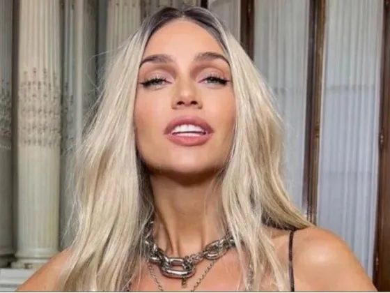 Zaira Nara explotó Instagram al mostrarse rubia, con transparencia y su espalda descubierta