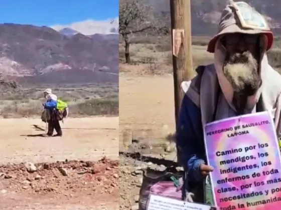 El conmovedor viaje solitario del abuelo en Salta: una razón que parte el corazón