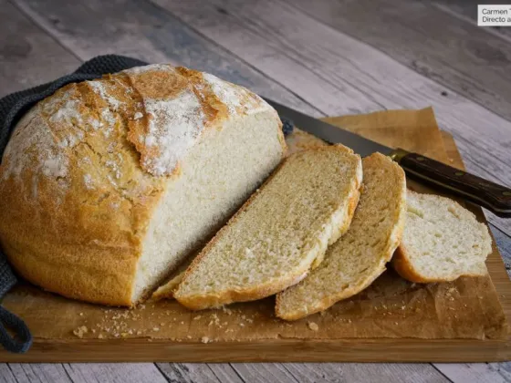 Pan casero con harina común: la receta más fácil y rápida