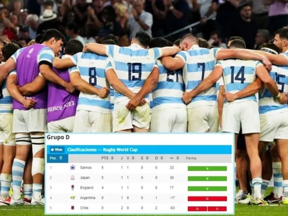 Así quedó el grupo de Los Pumas tras el triunfo de Samoa