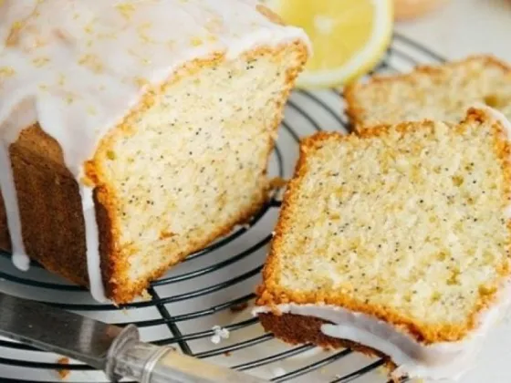 Para la tarde: budín de vainillas sin harina, sin azúcar y en 4 pasos