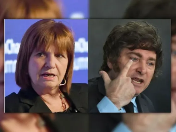 Para Milei, Patricia Bullrich es "un fraude" por copiar el proyecto de la cárcel