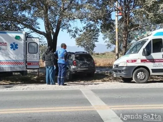 En el lugar trabajaron personal de salud, Bomberos y policía de la provicnia de Salta