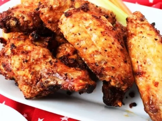 Alitas de pollo al horno ricas y económicas