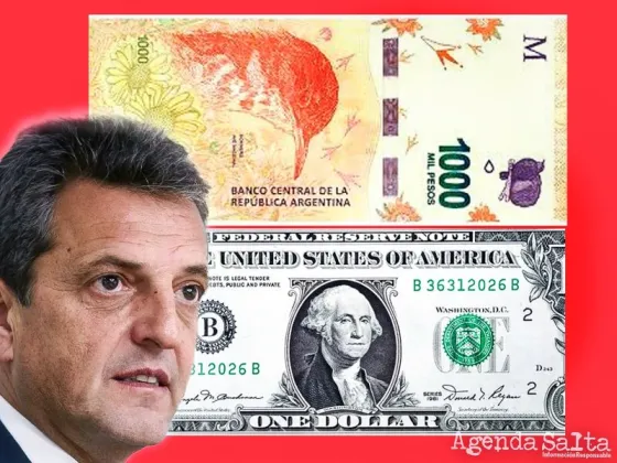 El dólar rompió la barrera de los $1000 en medio del desastre económico de Sergio Massa