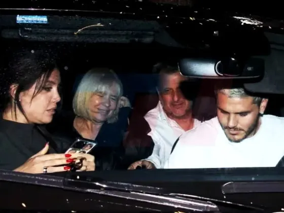 Wanda Nara salió a cenar con su hijo mayor y Mauro Icardi: la actitud del futbolista que llamó la atención