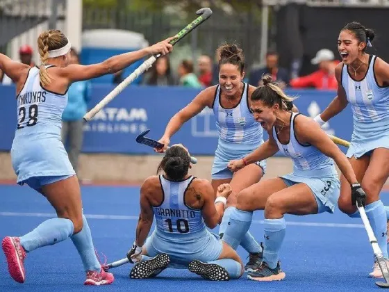 Las Leonas son semifinalistas en Santiago 2023 tras golear a EE.UU.