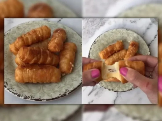 Tequeños caseros con tapa de tarta: la receta más rica y fácil para disfrutar