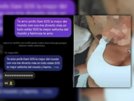 Maestra acosadora enviaba fotos íntimas a sus alumnos y los amenazaba: "Si me dejas, te desapruebo"