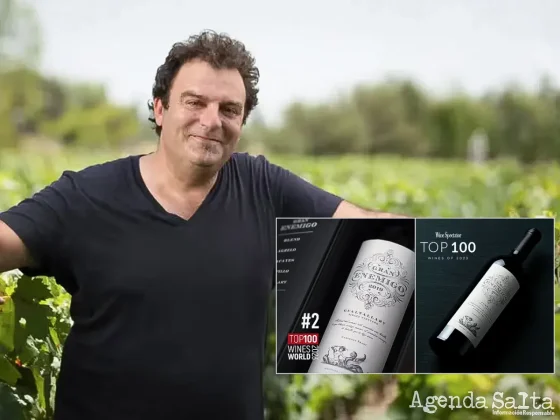 Un vino argentino salió segundo entre los 100 mejores del mundo: “Hacer vino es poner paisaje en botella”