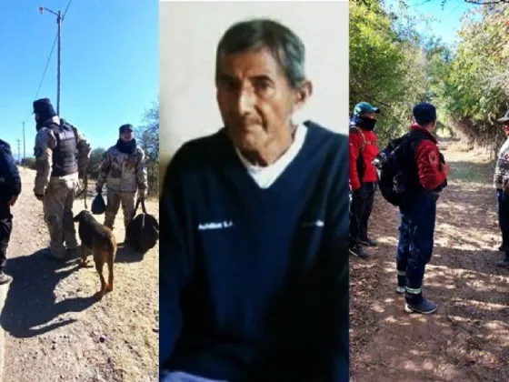 Buscan intensamente a Carlos Martin Gutiérrez, un abuelo de 74 años