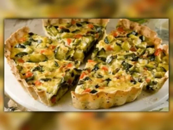 Tres recetas fáciles de tartas para comer liviano y rico