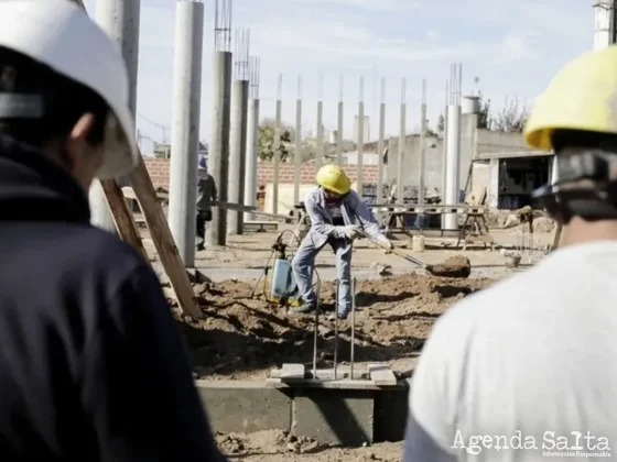 La construcción se vino abajo: cayó casi 9% en diciembre